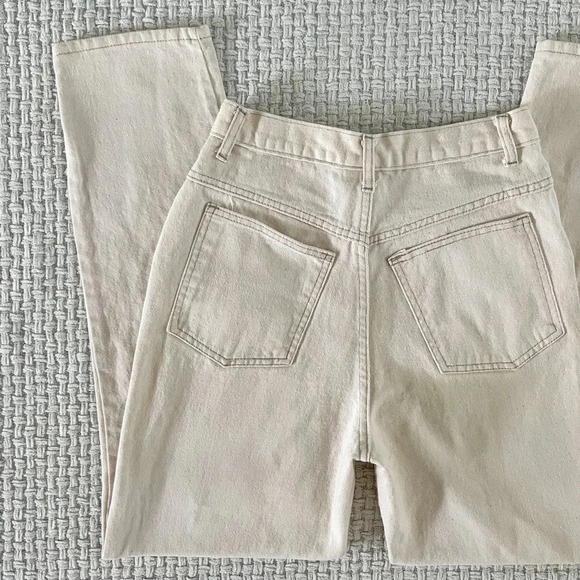 Vintage 90’s Enchanté Cream High Waisted Jeans - Picture 2 of 7